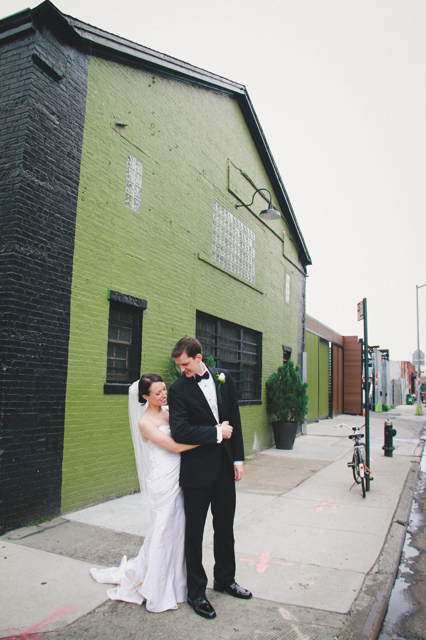 The Green Building Wedding Photo