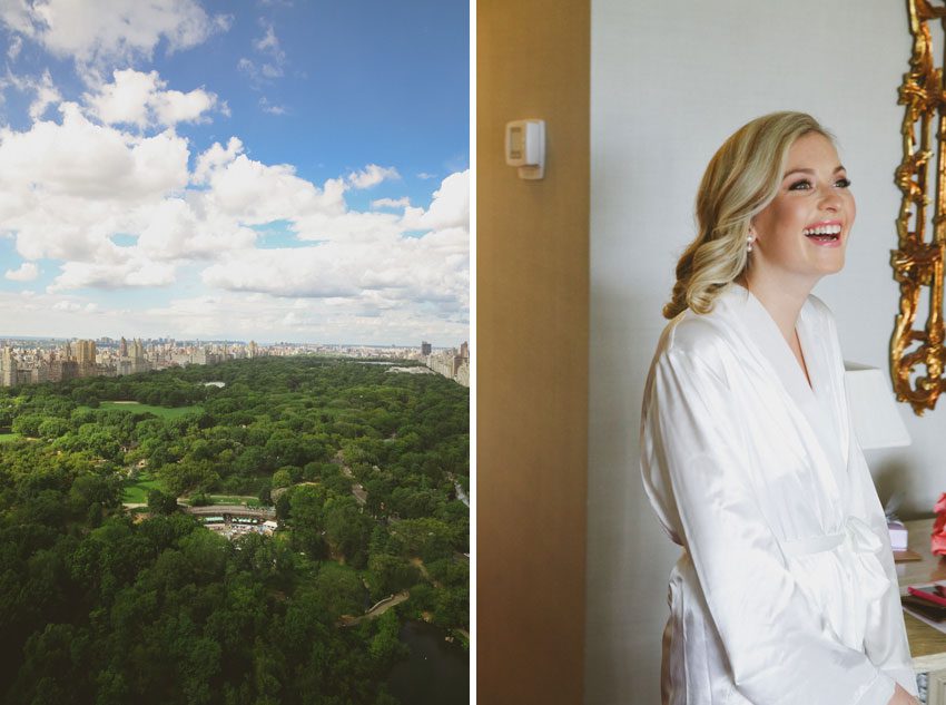 Gorgeous views from the suit at the Park Lane Hotel Wedding Photography