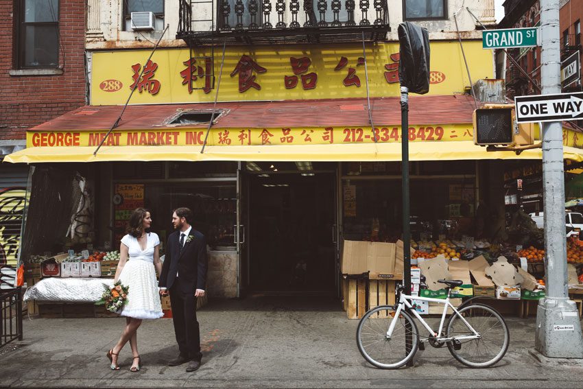 City Hall Elopement Chinatown wedding photos