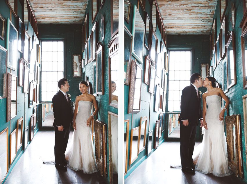 Wedding photos Metropolitan Building Mirror Room