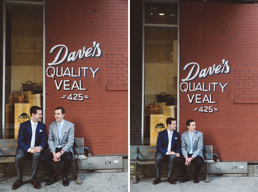 meat packing district wedding photos