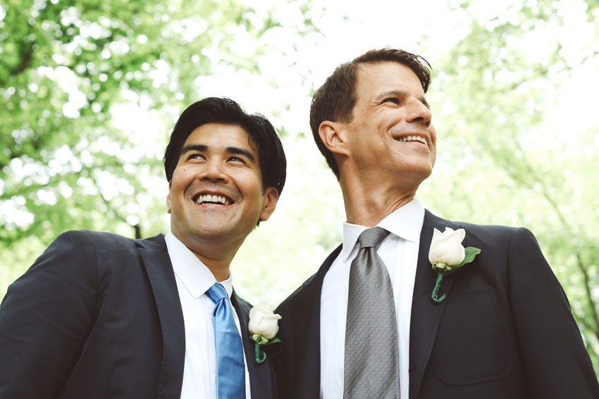 Grooms in Central Park