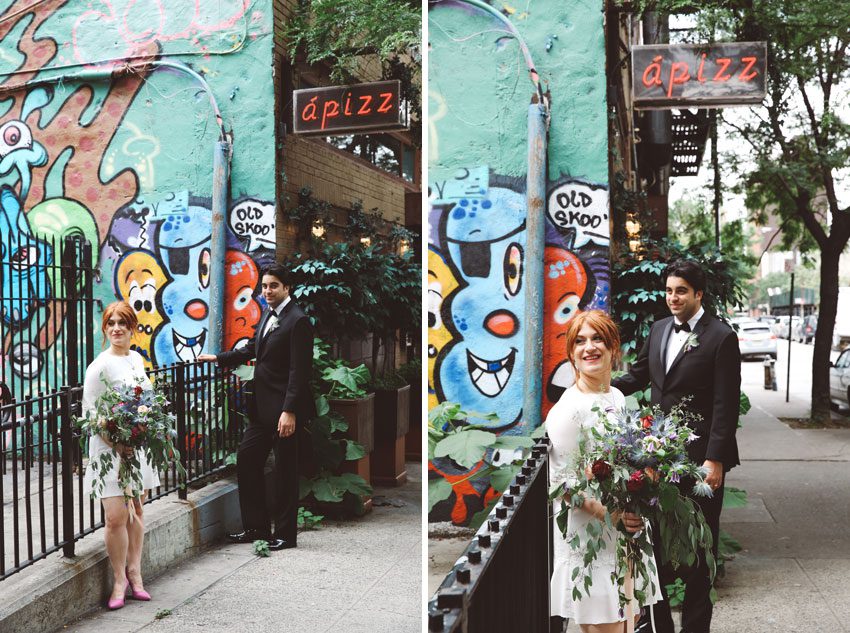Graffiti New York Wedding