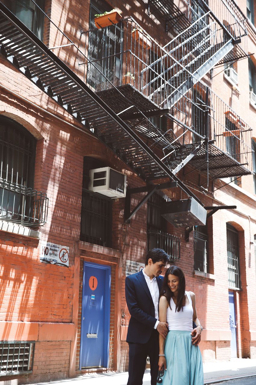 Iconic NY locations wedding photos