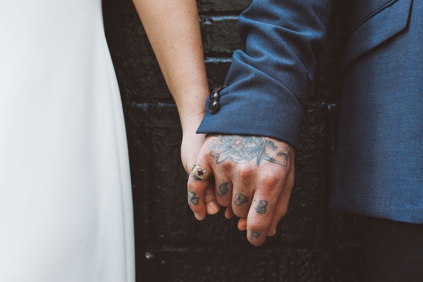 bride and groom Tattoo