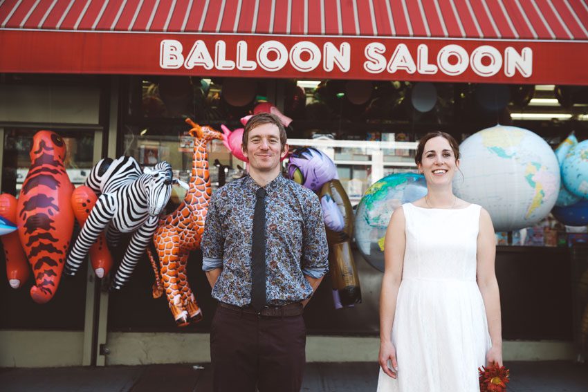 Balloon Saloon Wedding Photos