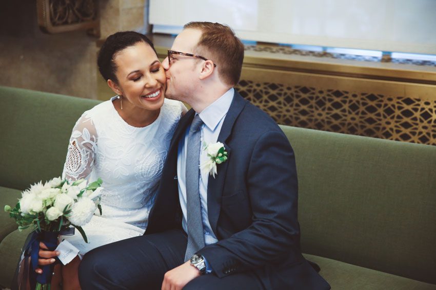 multicultural city hall wedding