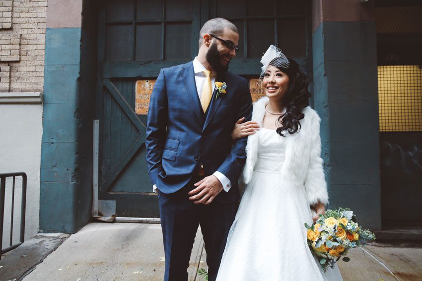 Fall multicultural wedding in NY