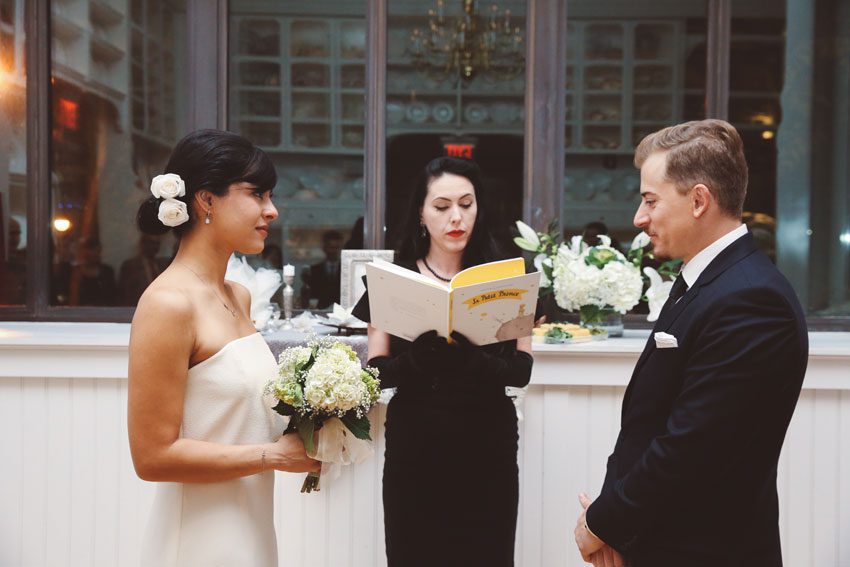 The reverend D NYC wedding officiant