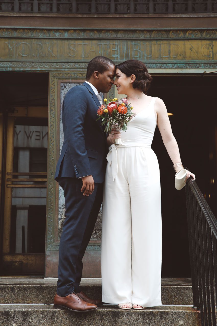 Multicultural City Hall Wedding