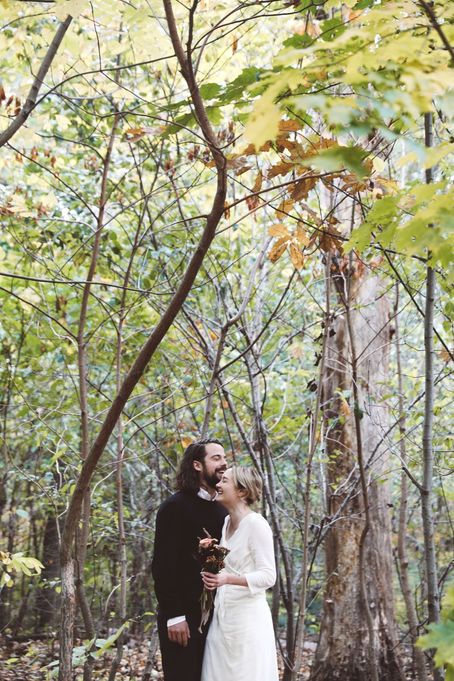 Intimate Central Park elopement