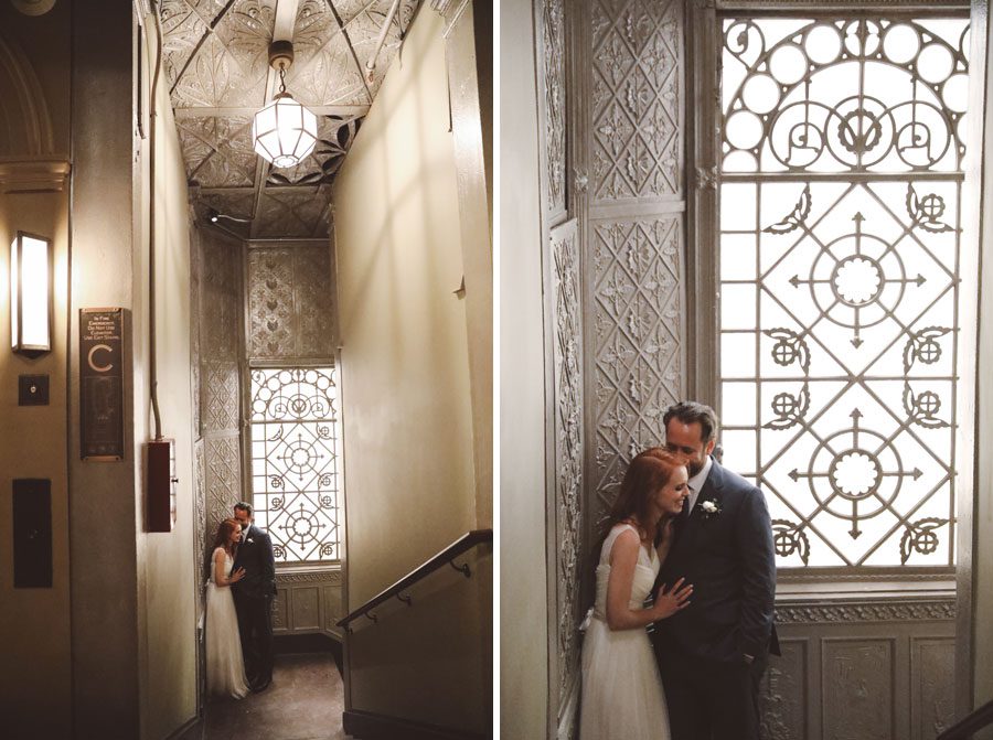 couple at the Beekman Hotel
