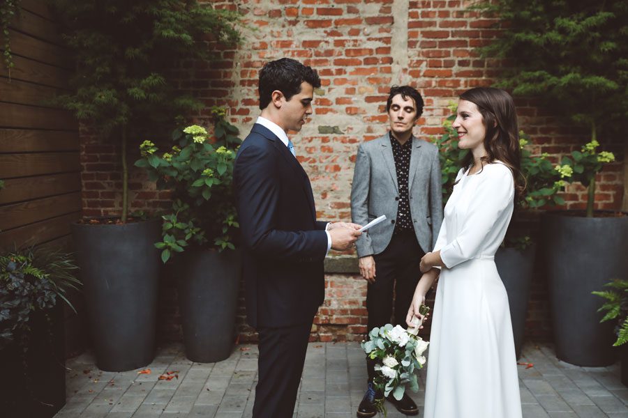 NYC elopement officiant