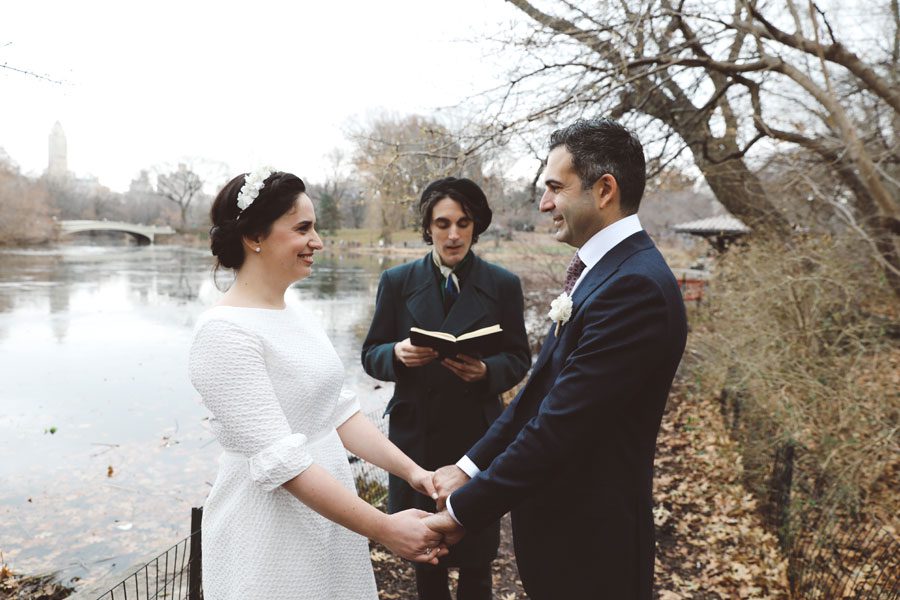 Central Park Wedding Ceremony