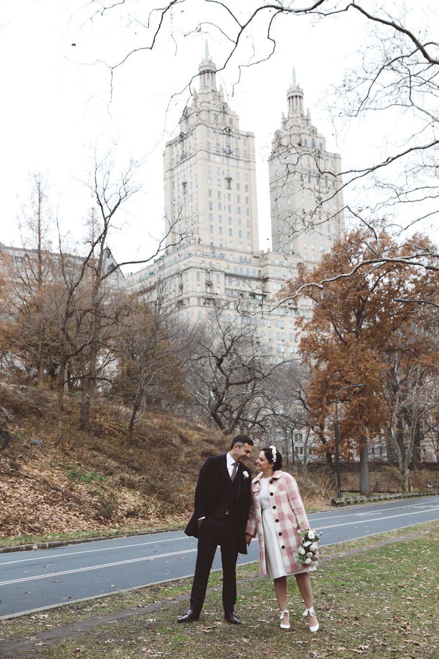 Winter Central Park Wedding
