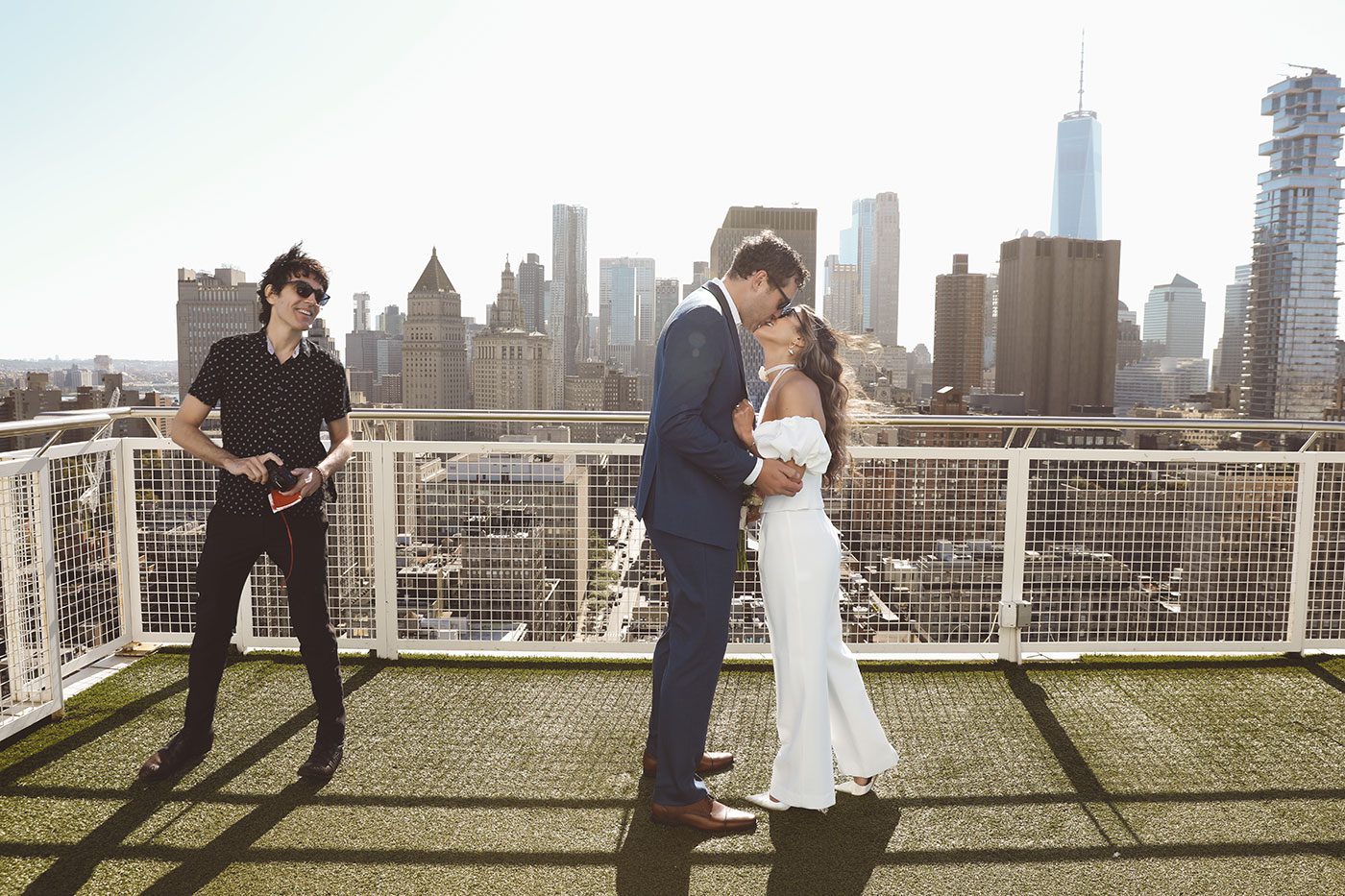 rooftop-elopement-nyc | L&L Style Photo
