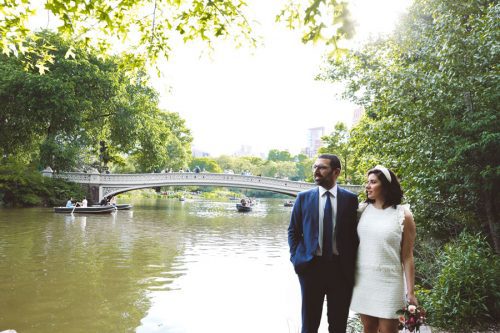Bow Bridge Central Park Wedding