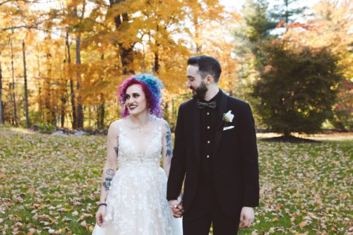 Intimate Connecticut Fall Wedding