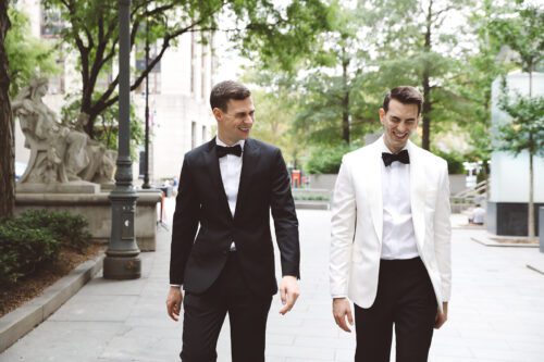Gay couple after their NY City Hall elopement