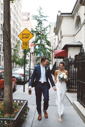 NYC Street Wedding