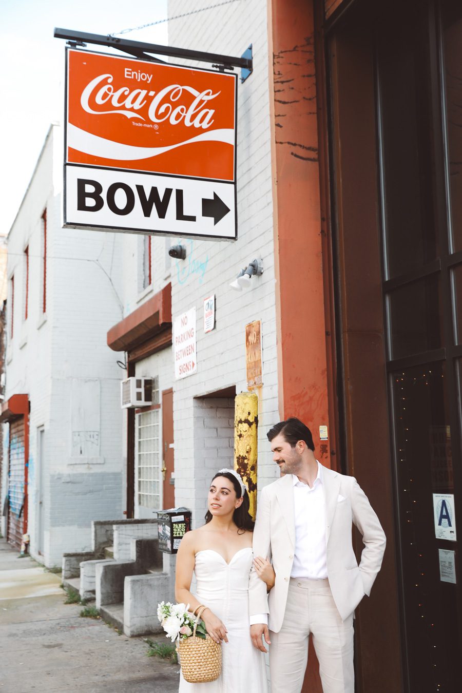 bowling wedding photos