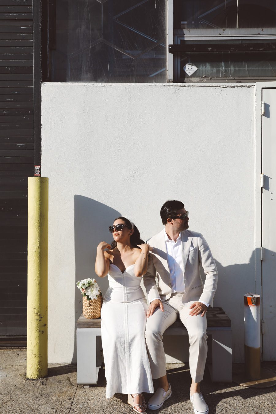 industrial wedding photos