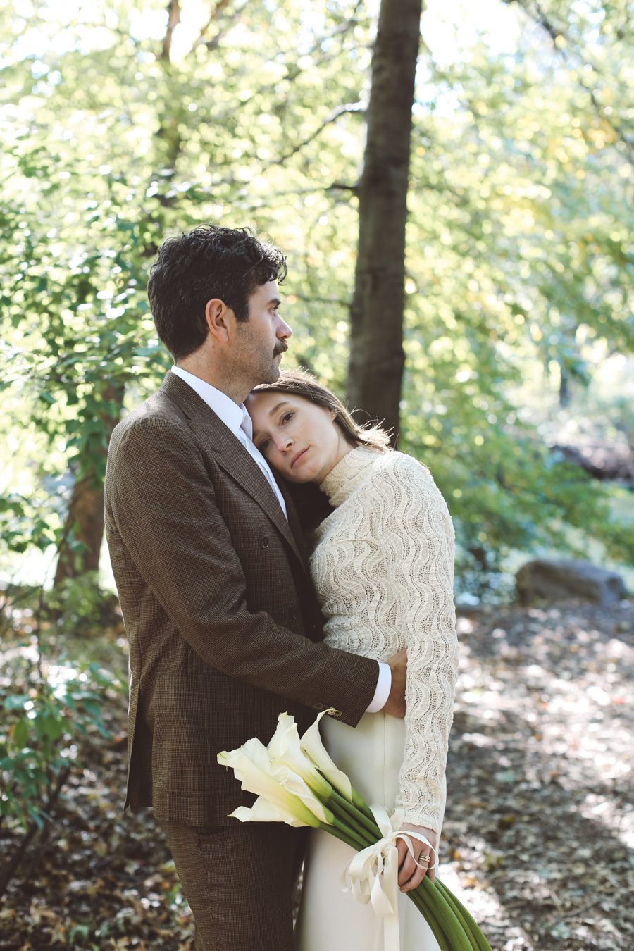 Intimate Central Park wedding photos