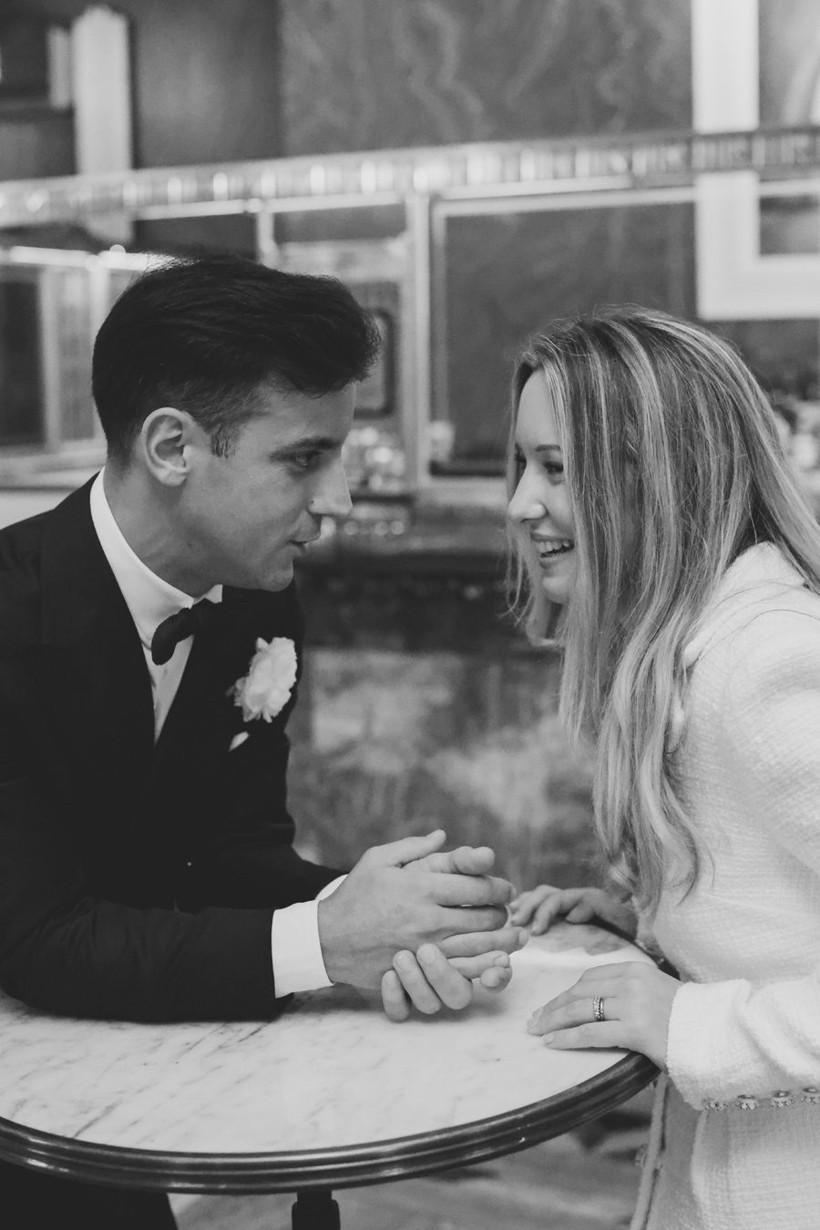 Conwell Coffee Hall elopement photos