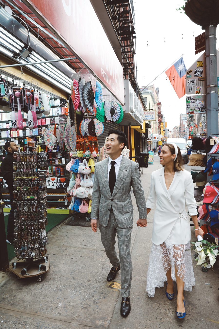 Chinatown Elopement | L&L Style Photo Chinatown Elopement NYC