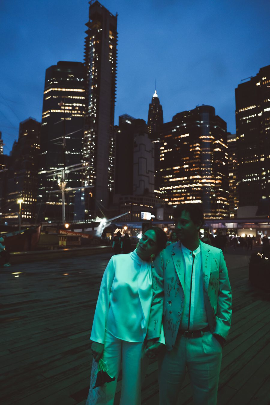 Cinematic NYC elopement