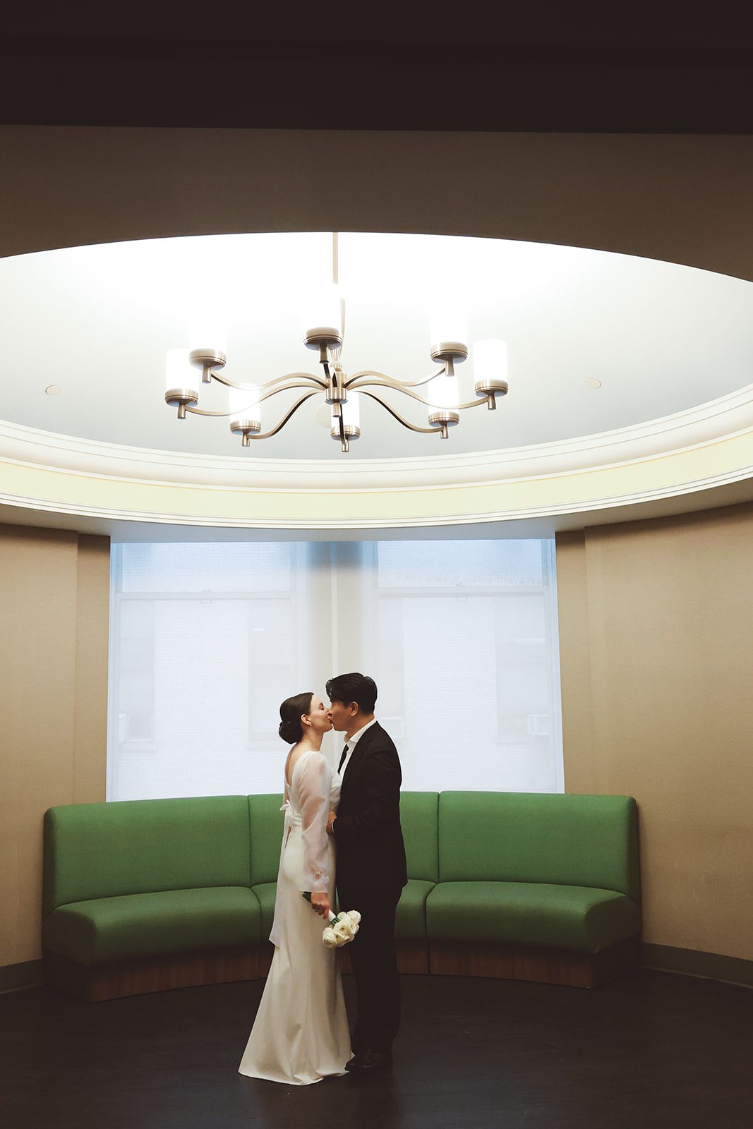 Circle room at the City Clerk's office in Manhattan