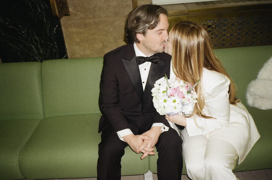 Film City Hall wedding photographer | L&L Style Photo