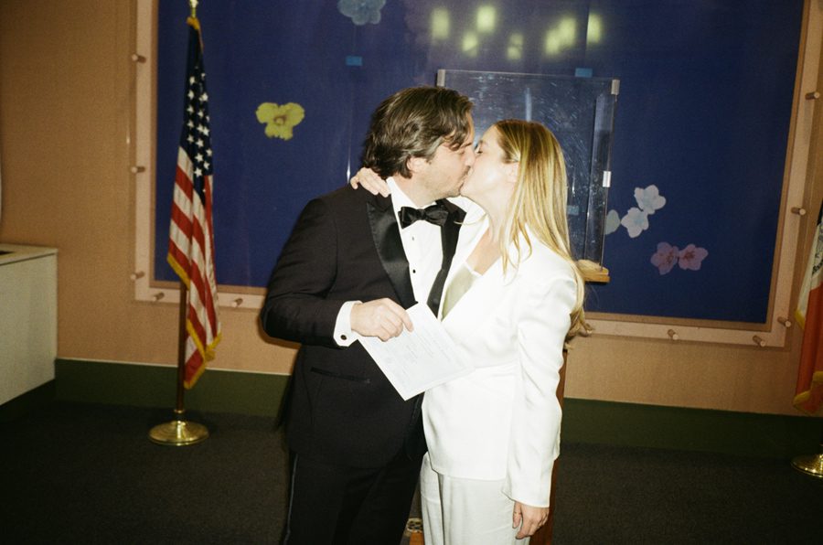 Film City Hall wedding photographer | L&L Style Photo