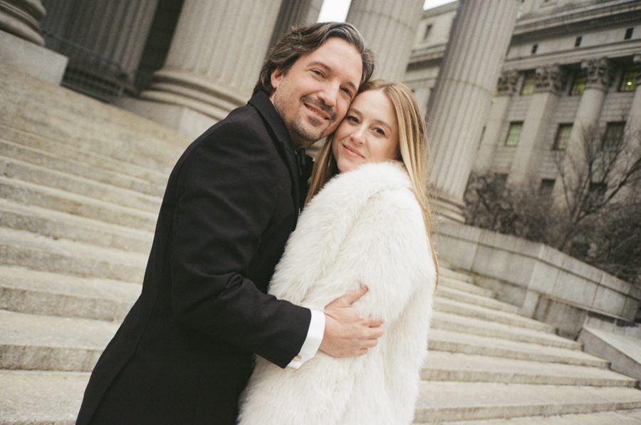 Film City Hall wedding photographer | L&L Style Photo