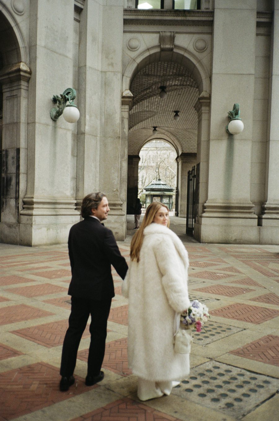 Film City Hall wedding photographer | L&L Style Photo