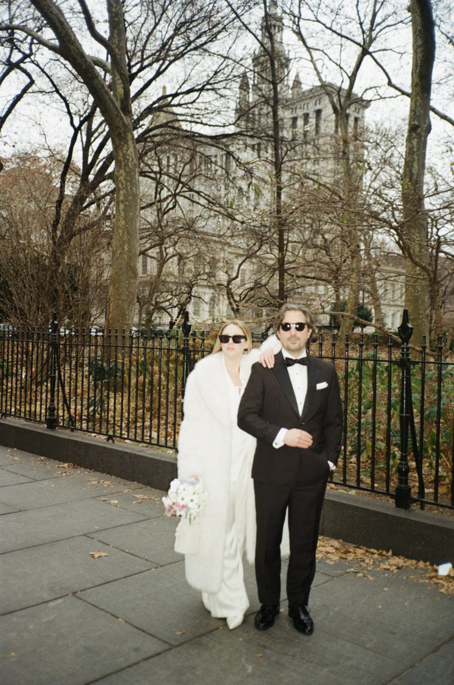 Film City Hall wedding photographer | L&L Style Photo