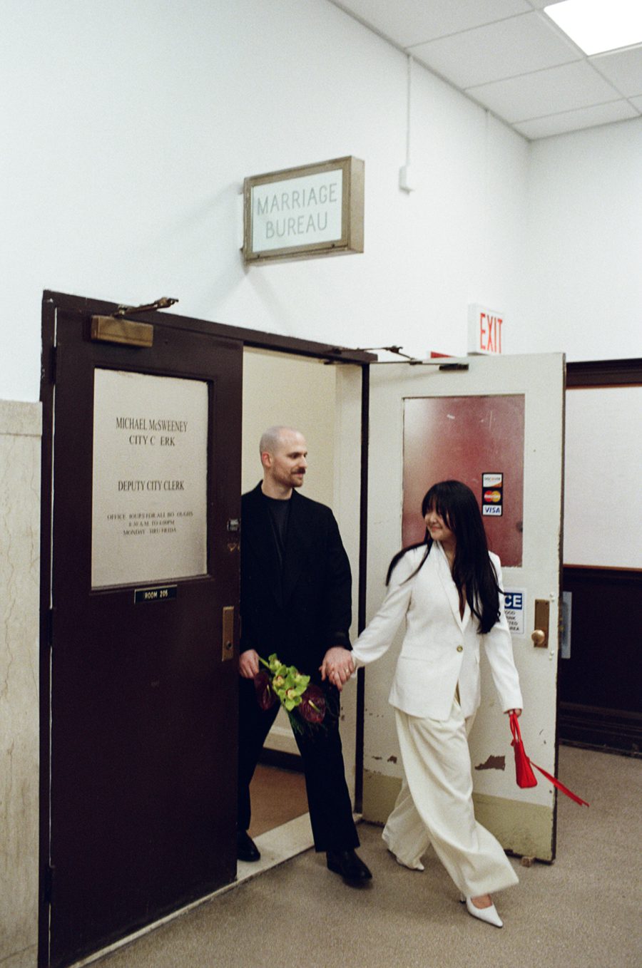 Brooklyn City Hall wedding photographs