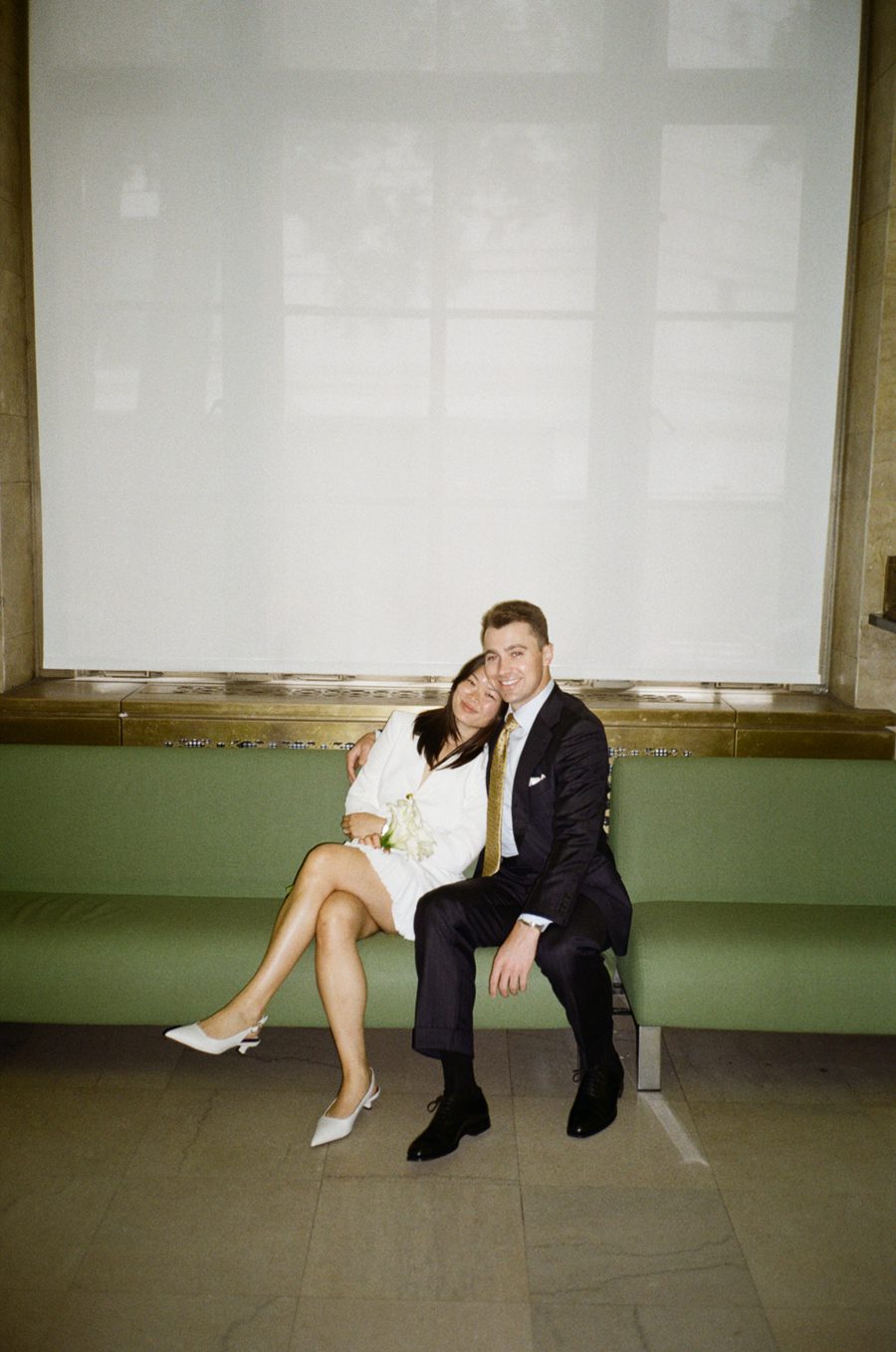 Joyful NY City Hall wedding | L&L Style Photo Joyful City Hall wedding images in digital and film